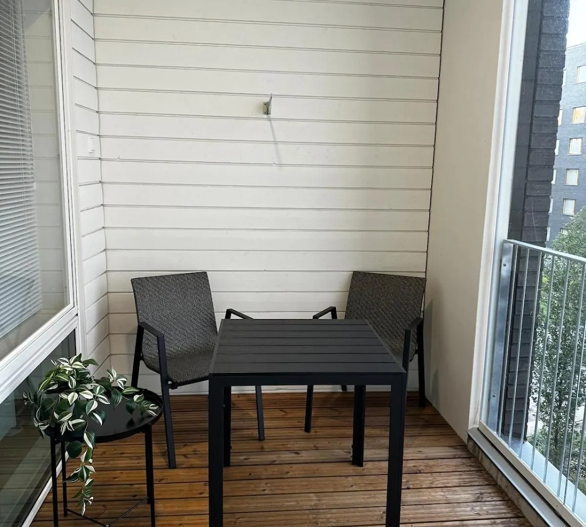 Stylish, 450 M Walk To The Estonian Ferry, Free Parking And Balcony Apartment Helsinki 0*,  Finland